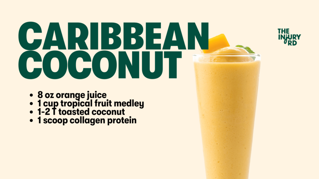 Caribbean Coconut Collagen Smoothie